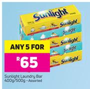 Sunlight Laundry Bar Assorted-For Any 5x400g/ 500g