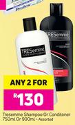Tresemme Shampoo Or Conditoner 750ml /900ml-For Any 2