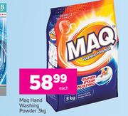 Maq Hand Washing Powder-3kg Each