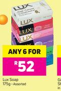 Lux Soap Assorted-For Any 6x175g