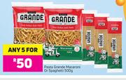 Pasta Grande Macaroni Or Spaghetti-Any 5x500g