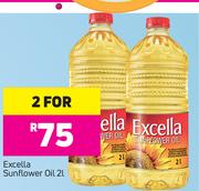 Excella Sunflower Oil-2x2Ltr