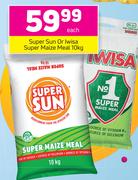 Super Sun Or Iwisa Super Maize Meal-10kg Each