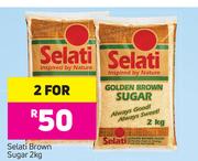 Selati Brown Sugar-2 x 2Kg