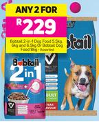 Bobtail 2 In 1 Dog Food-5.5Kg, 6Kg & 6.5Kg Or Bobtail Dog Food-8Kg-For 2