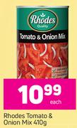 Rhodes Tomato & Onion Mix-410g