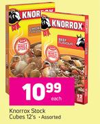 Knorrox Stock Cubes Assorted-12's Each