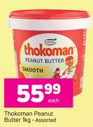 Thokoman Peanut Butter Assorted-1Kg Each