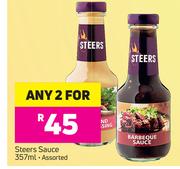 Steers Sauce Assorted-2 x 357ml