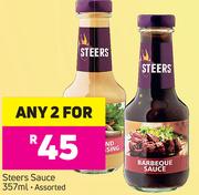 Steers Sauce-For Any 2 x 375ml