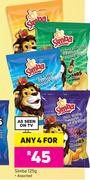 Simba Assorted-4 x 125g