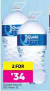 Aquelle Natural Still Water-For 2x5Ltr