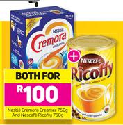 Nestle Cremora Creamer-750g & Nescafe Ricoffy 750g-For Both
