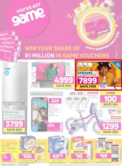 Game : Thrifty 50 Birthday (1 July - 7 July 2020), page 1