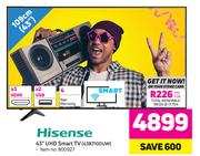 Hisense 43" UHD Smart TV 43B7100UW