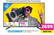 Telefunken 39" HD LED TV TLEDD-39 HD A