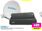 DSTV HD 6S Single View Decoder With Installation DSD4138