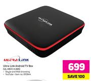 Ultra Link Android TV Box UL-HEVC H 265