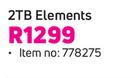 WD 2TB Elements 