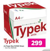 Typek A4 Paper Box-5 x 500 Sheet