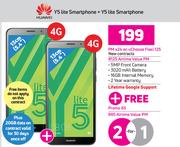 2 x Huawei Y5 Lite Smartphone 4G-On uChoose Flexi 125 + On Promo 65