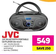 JVC Bluetooth Portable CD Player RD-N327
