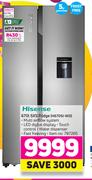 Hisense 670Ltr SXS Fridge H70SI-WD