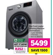 Hisense 9Kg Front Loader Washing Machine WFPV9012T