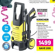 Karcher K2.360 High Pressure Cleaner