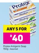 Protex Antigerm Soap Assorted-For Any 5x150g