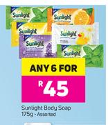 Sunlight Body Soap Assorted-For Any 6x175g
