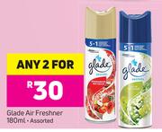 Glade Air Freshener-For Any 2x180ml