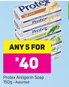 Protex Antigerm Soap Assorted-For Any 5 x 150g