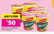 Fantastic Cup Noodles-For Any 5x70g