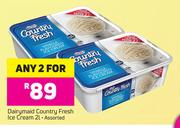 Dairymaid Country Fresh Ice Cream-For Any 2x2Ltr