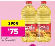 Excella Sunflower Oil-For 2x2Ltr