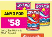 Lucky Star Pilchards-For Any 3x400g