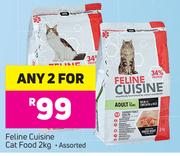 Feline Cuisine Cat Food-For Any 2x2kg
