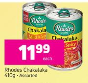 Rhodes Chakalaka-410g Each