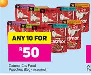 Catmor Cat Food Pouches-10x85g