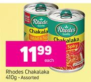 Rhodes Chakalaka Assorted-410g Each