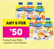 Purity Puree (From 6 Months)-6x110ml