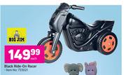 Big Jim Black Ride-On Racer-Each