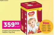 Huggies Gold Disposable Nappies Giga Bag-Per Pack