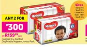 Huggies Dry Comfort Disposable Nappies Jumbo Pack-Each