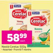 Nestle Cerelac (From 6/7 Months)-500g Each