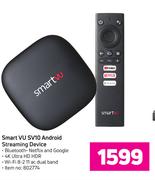 Smart VU SV10 Android Streaming Device