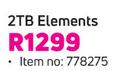WD 2TB Elements