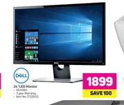 Dell 24" LED Monitor SE2416H