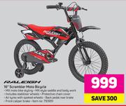 Raleigh 16" Scrambler Moto Bicycle